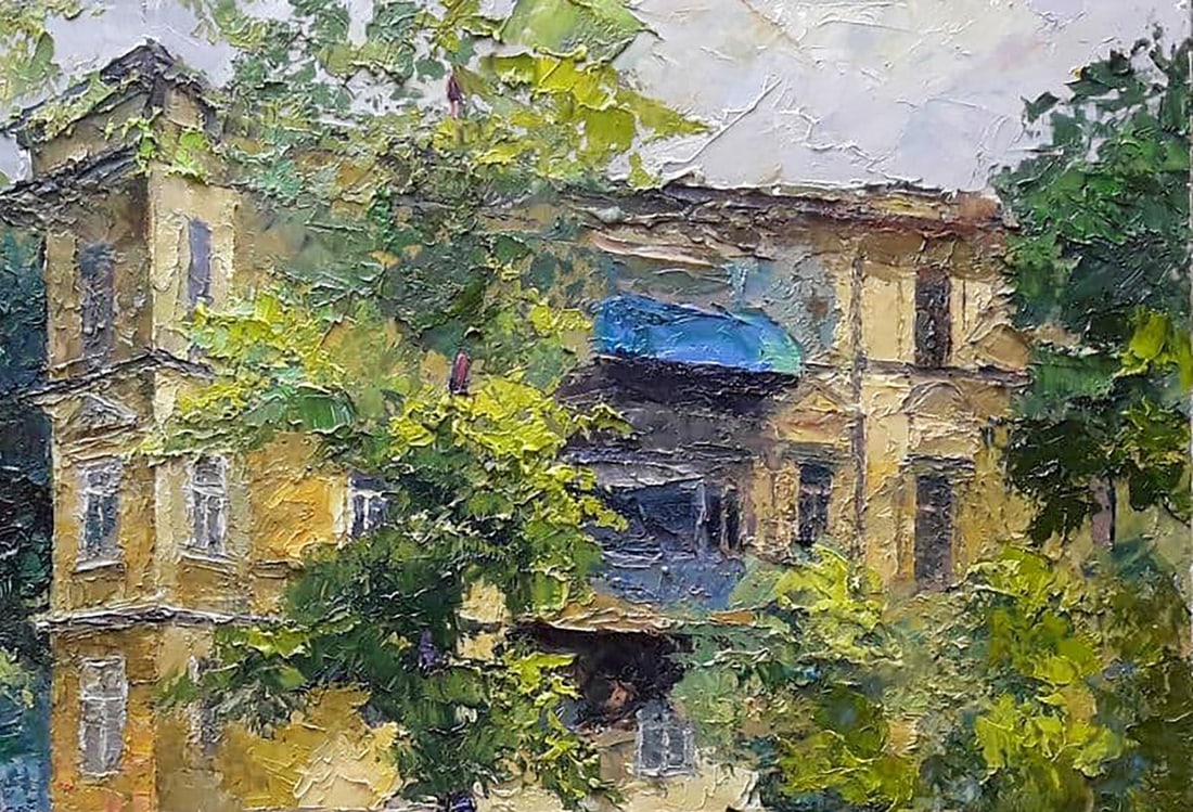 Oil painting August in Odessa Serdyuk Boris Petrovich - 3
