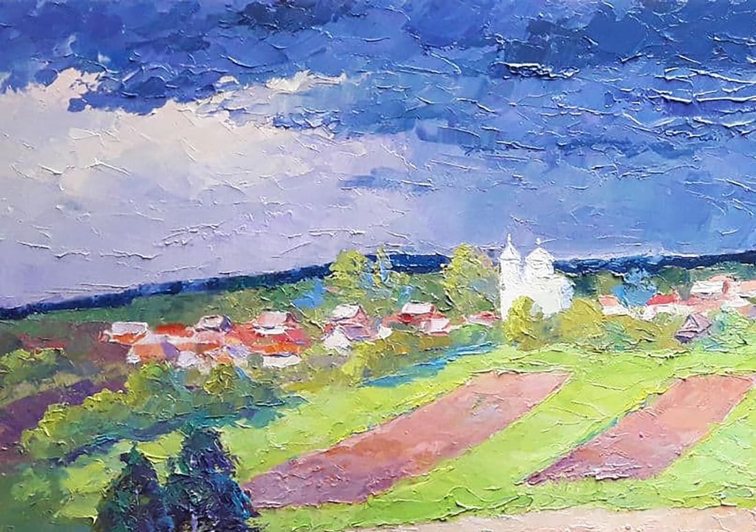 Oil painting Khmelnytsky region Serdyuk Boris Petrovich - 2