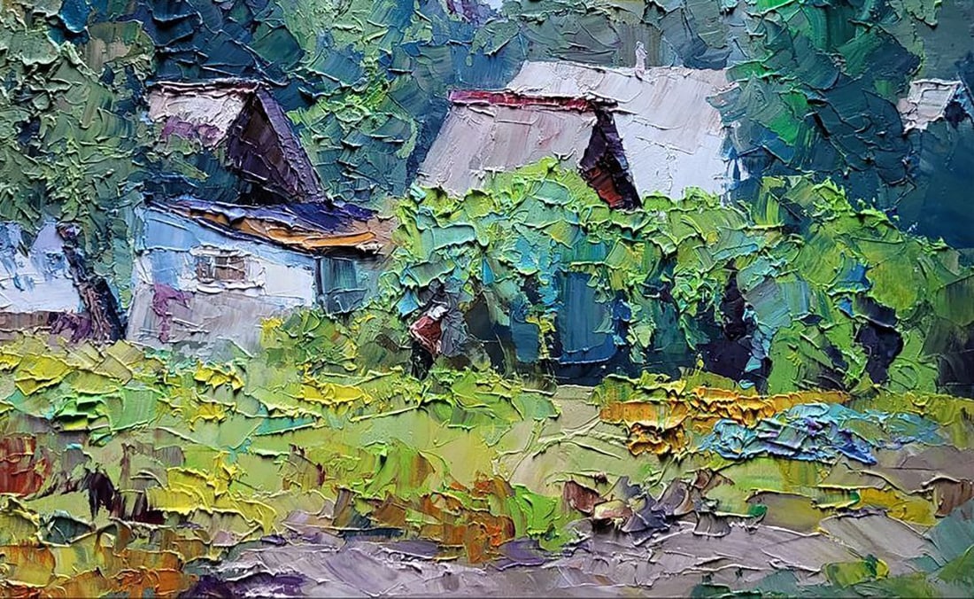 Oil painting Green paradise Serdyuk Boris Petrovich - 5
