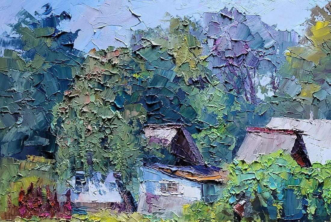 Oil painting Green paradise Serdyuk Boris Petrovich - 6
