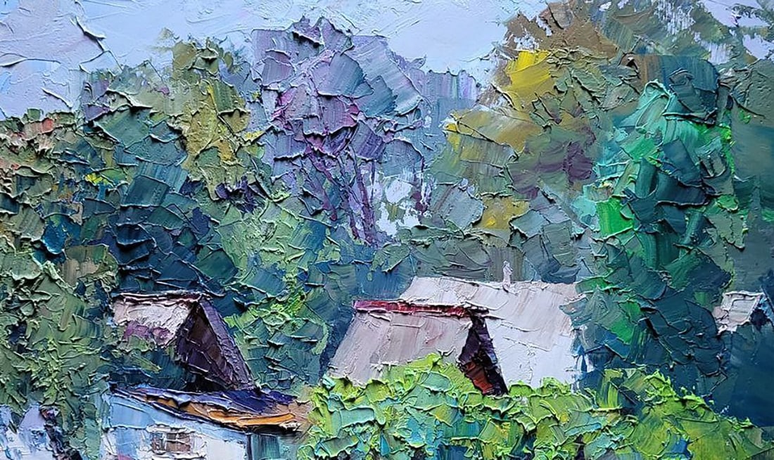 Oil painting Green paradise Serdyuk Boris Petrovich - 7