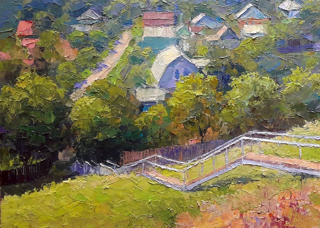 Oil painting Sunny day Serdyuk Boris Petrovich - 6