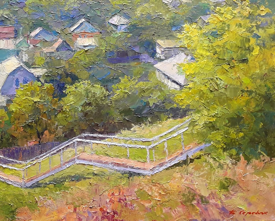 Oil painting Sunny day Serdyuk Boris Petrovich - 7