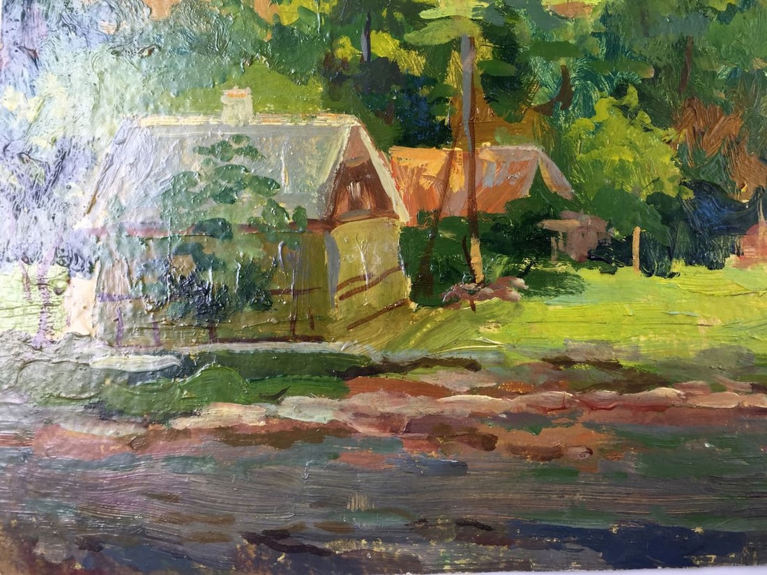 Oil painting Summer Morozov Leonid Arkhipovich - 2