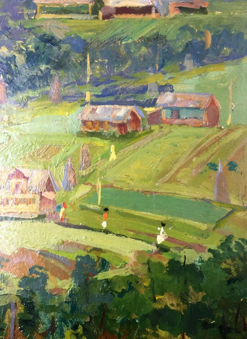 Oil painting Summer Morozov Leonid Arkhipovich - 4