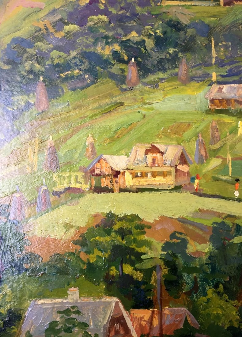 Oil painting Summer Morozov Leonid Arkhipovich - 5
