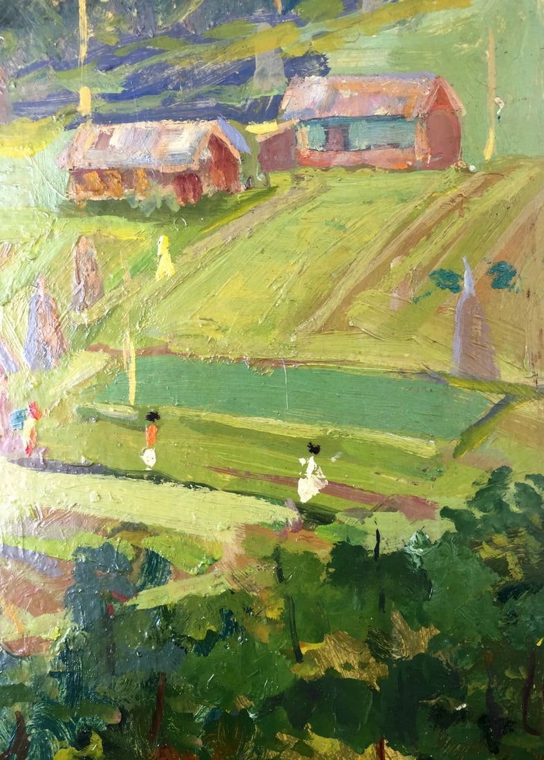 Oil painting Summer Morozov Leonid Arkhipovich - 9