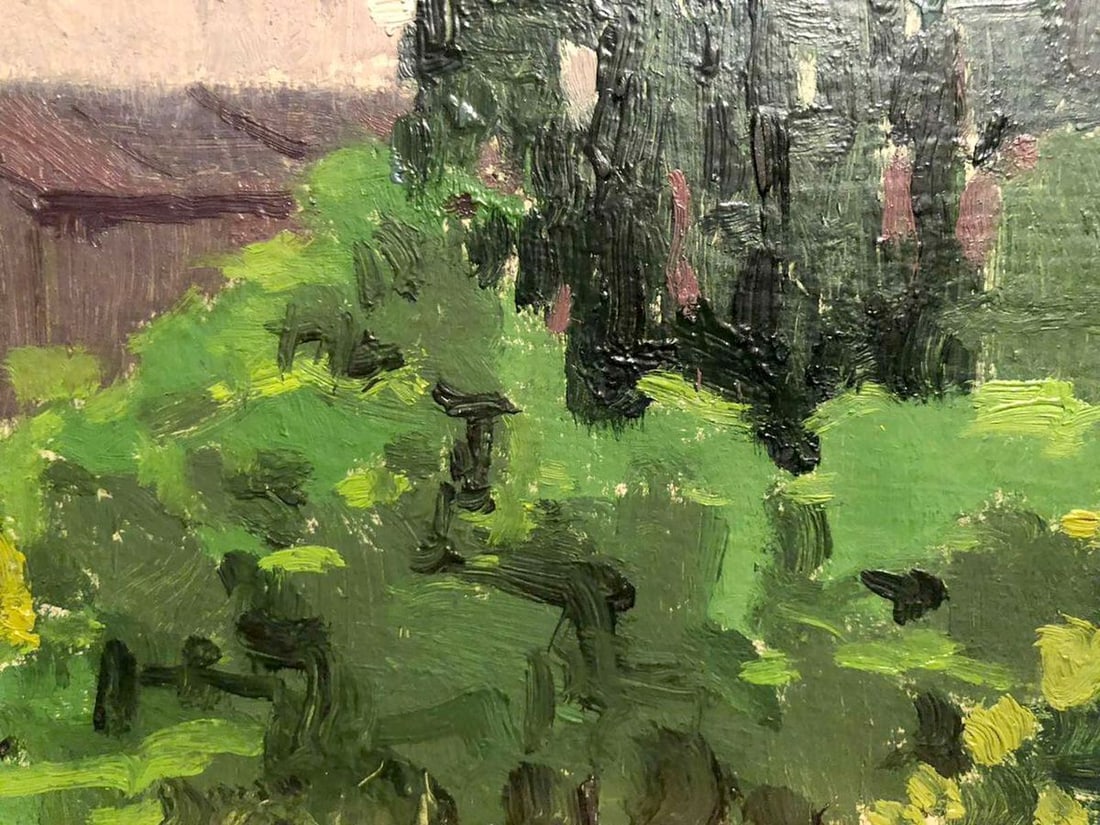 Oil painting Town hall Karmanov N. D. - 4