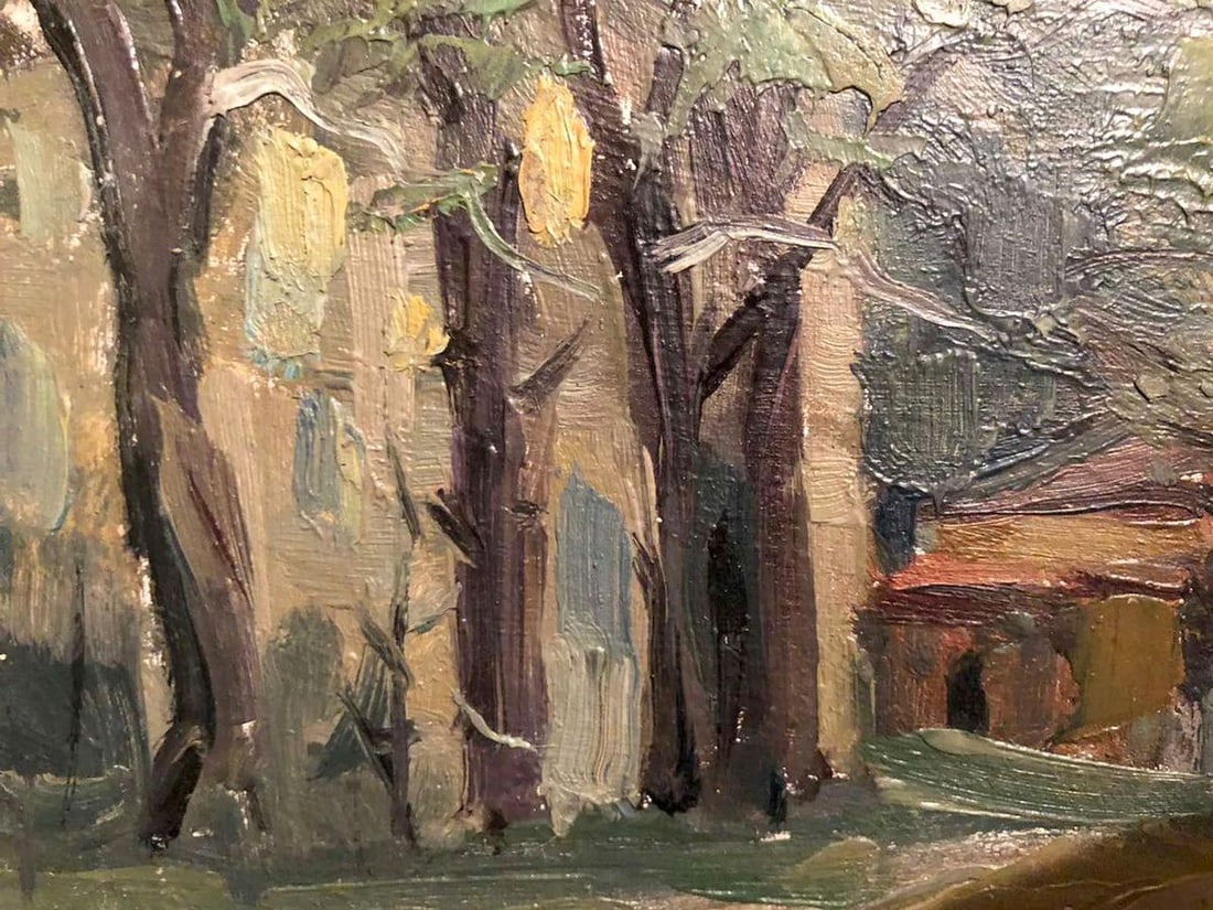 Oil painting Urban landscape Zaretskyi Viktor - 3
