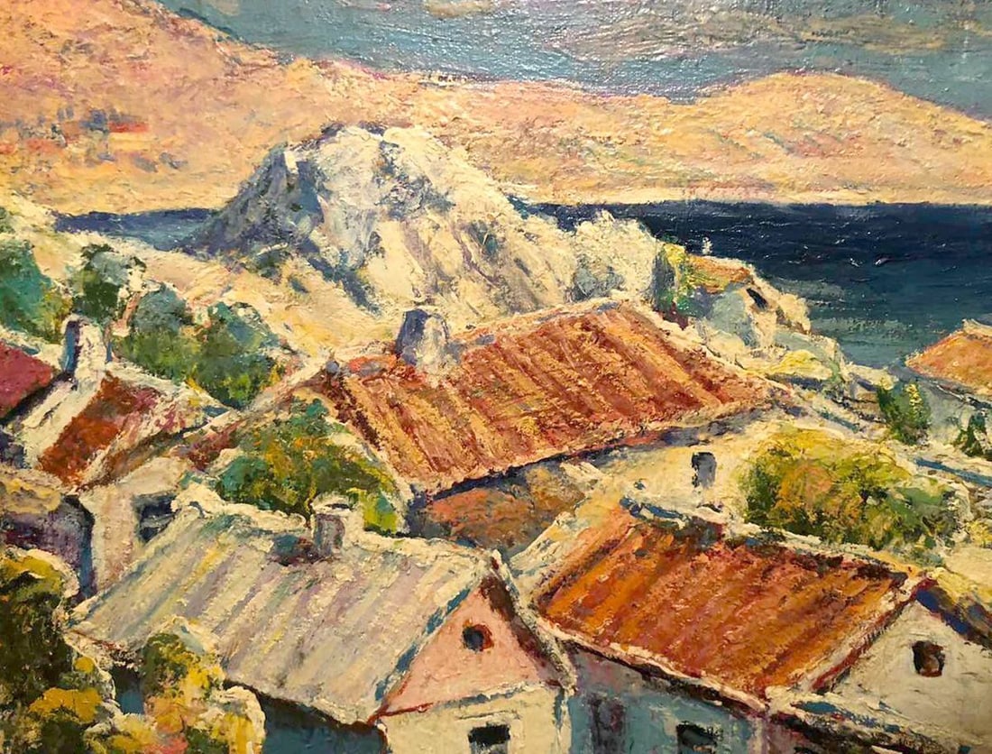 Oil painting On Azov Miroshnichenko Pavel Petrovich - 3