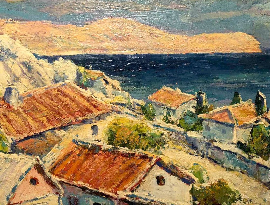 Oil painting On Azov Miroshnichenko Pavel Petrovich - 4