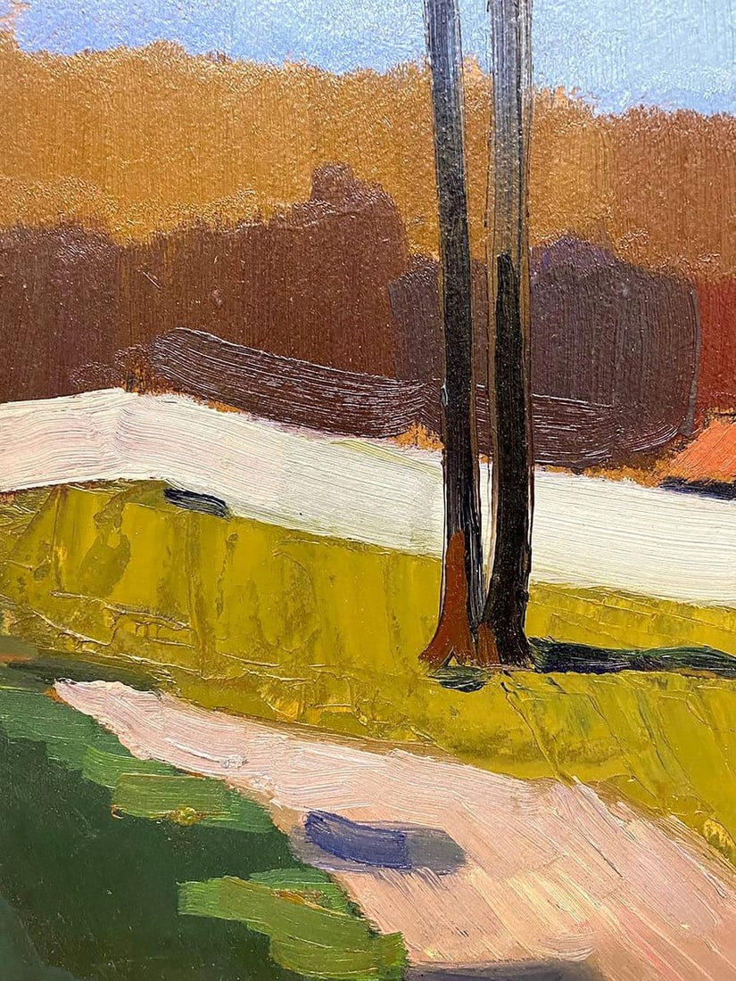 Oil painting Mountain landscape Unknown artist - 3