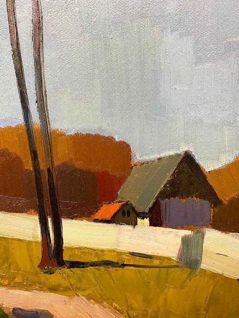 Oil painting Mountain landscape Unknown artist - 7