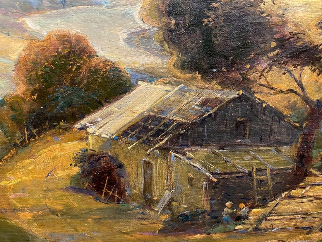 Oil painting In the homeland of Gogol Litvinov Oleg Arkad'yevich - 11