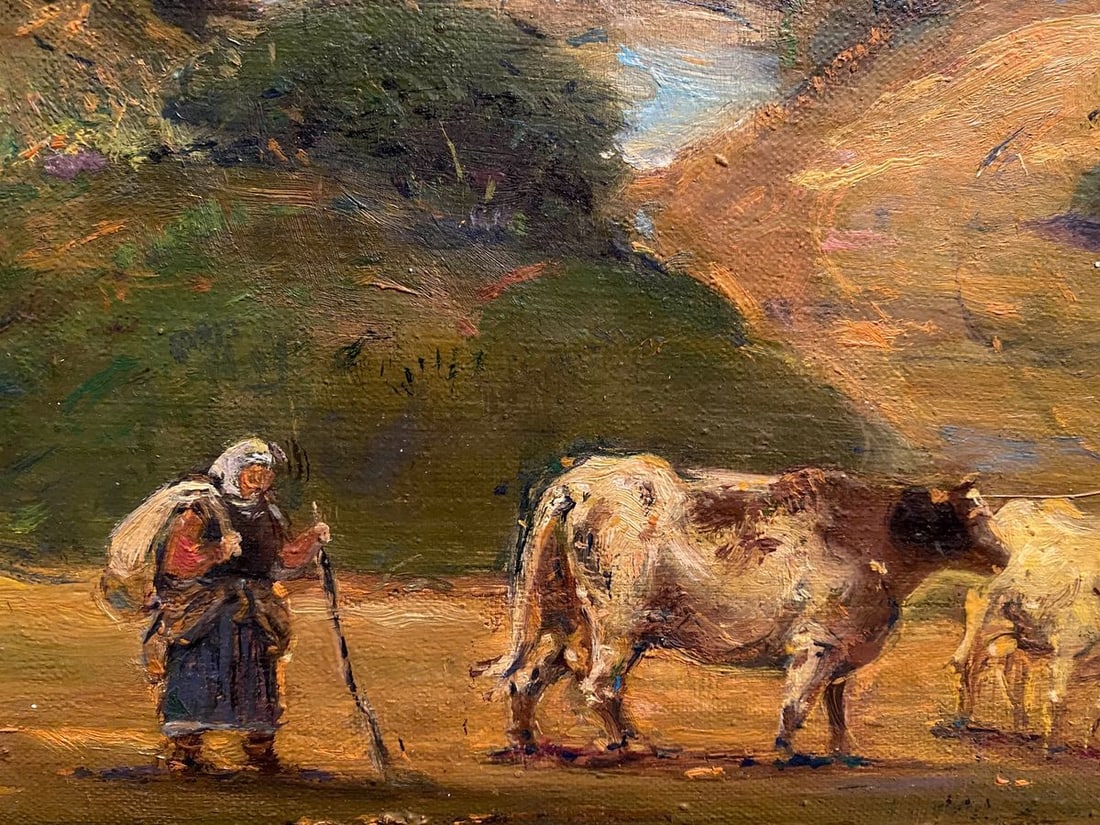 Oil painting In the homeland of Gogol Litvinov Oleg Arkad'yevich - 12