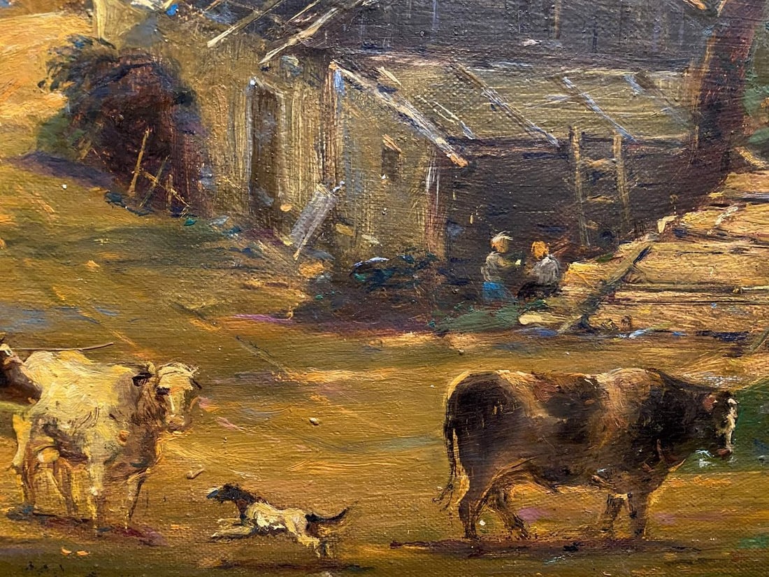 Oil painting In the homeland of Gogol Litvinov Oleg Arkad'yevich - 13