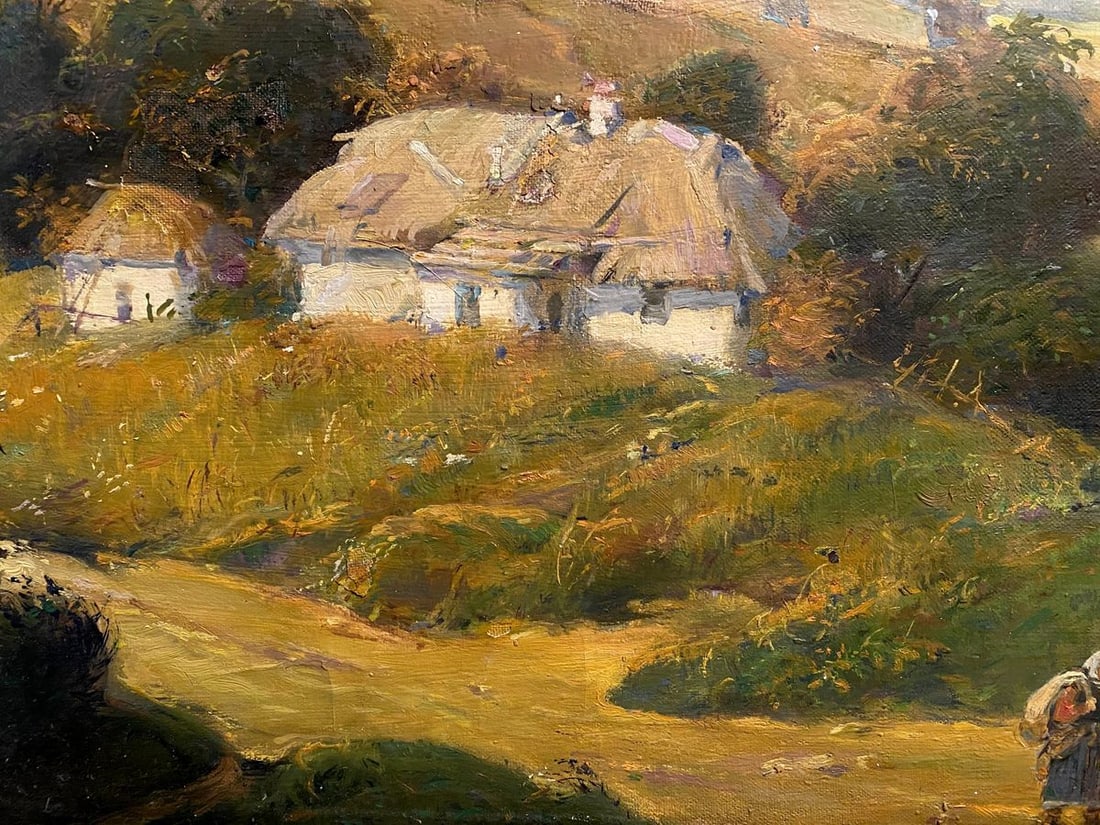 Oil painting In the homeland of Gogol Litvinov Oleg Arkad'yevich - 3