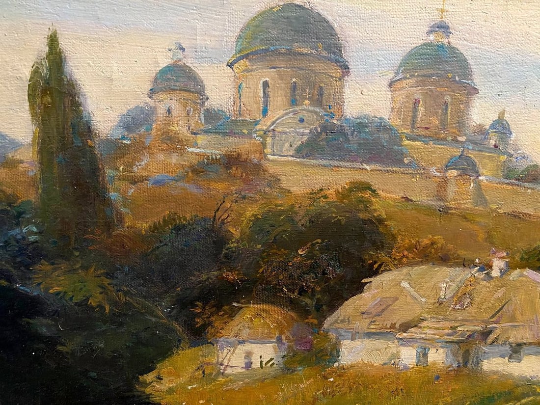 Oil painting In the homeland of Gogol Litvinov Oleg Arkad'yevich - 4