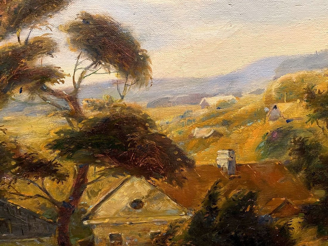 Oil painting In the homeland of Gogol Litvinov Oleg Arkad'yevich - 8