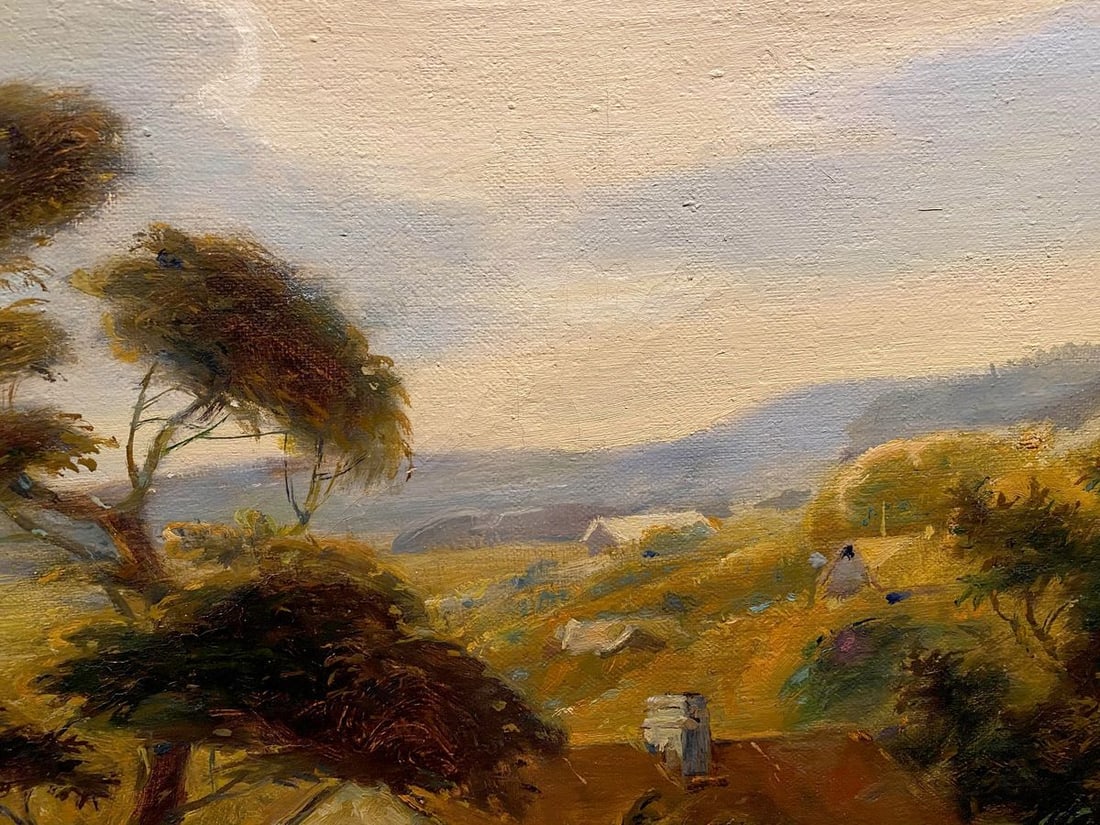 Oil painting In the homeland of Gogol Litvinov Oleg Arkad'yevich - 9