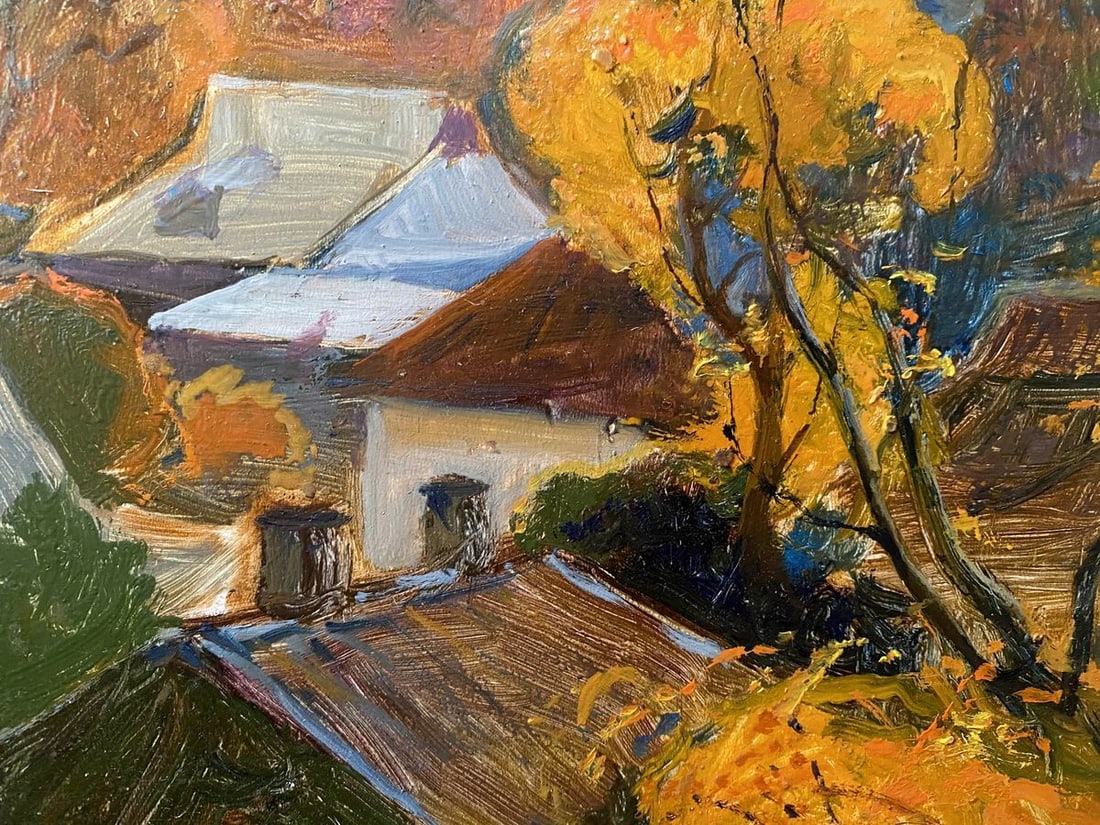 Oil painting Autumn clear day Litvinov Oleg Arkad'yevich - 4