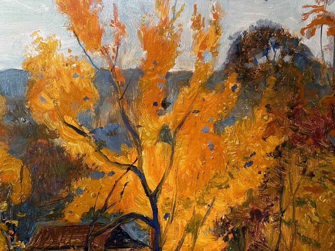 Oil painting Autumn clear day Litvinov Oleg Arkad'yevich - 6