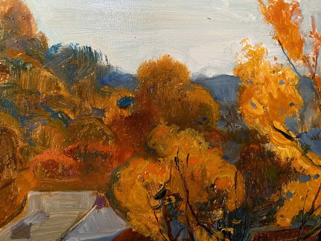 Oil painting Autumn clear day Litvinov Oleg Arkad'yevich - 7