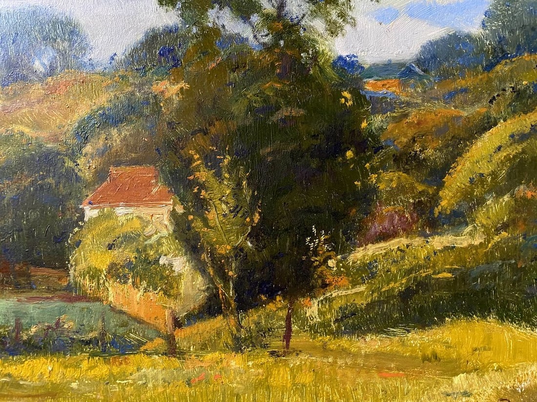 Oil painting Country life Litvinov Oleg Arkad'yevich - 2