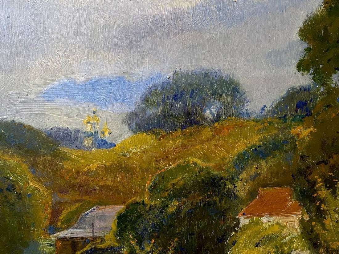 Oil painting Country life Litvinov Oleg Arkad'yevich - 5
