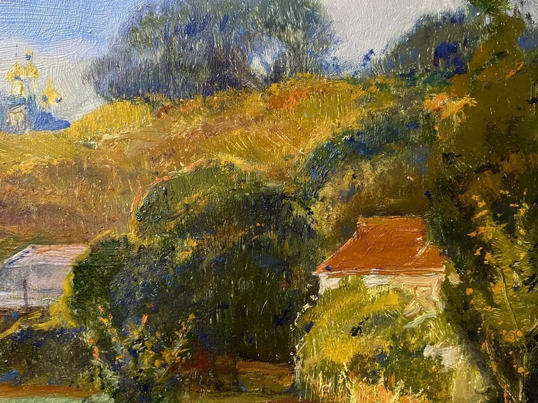Oil painting Country life Litvinov Oleg Arkad'yevich - 8