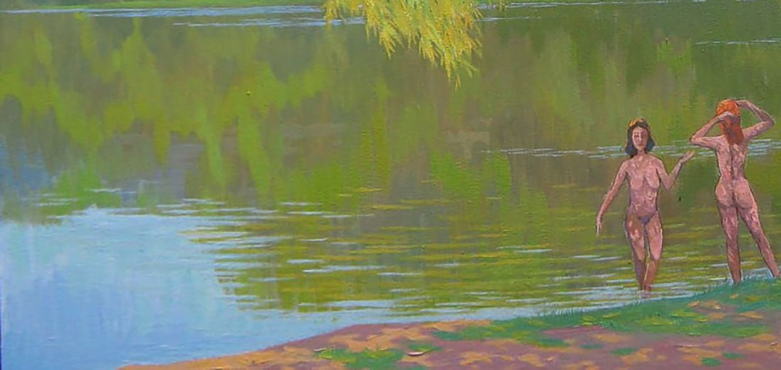 Oil painting Memories of summer Valery Savenets - 3