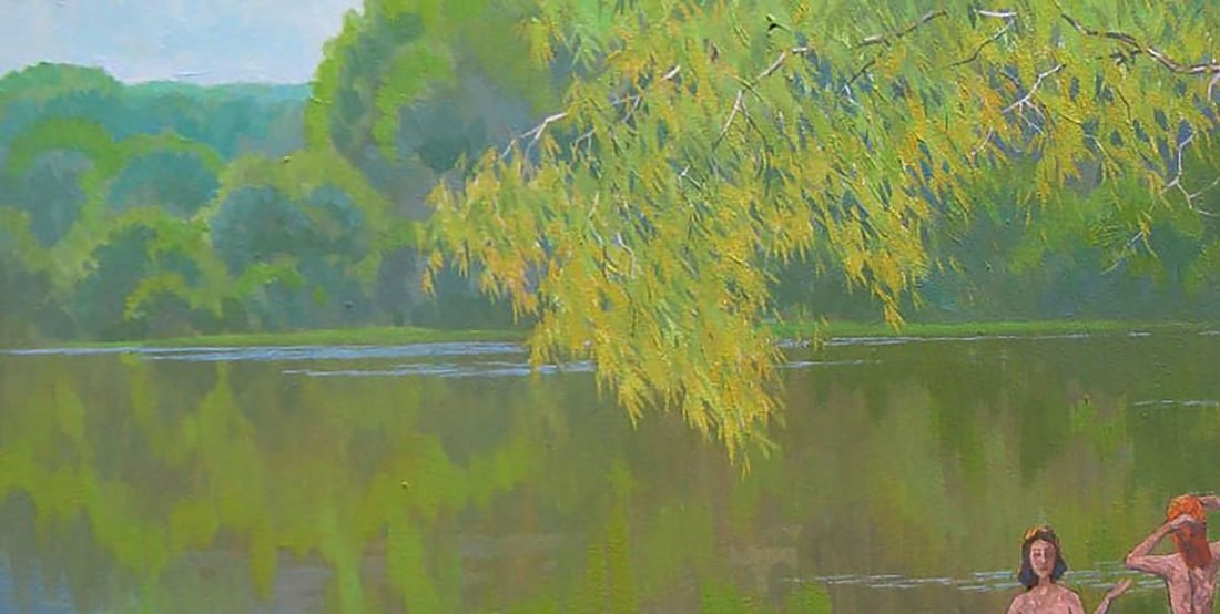 Oil painting Memories of summer Valery Savenets - 4