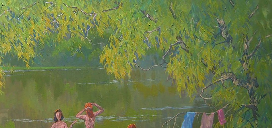 Oil painting Memories of summer Valery Savenets - 5