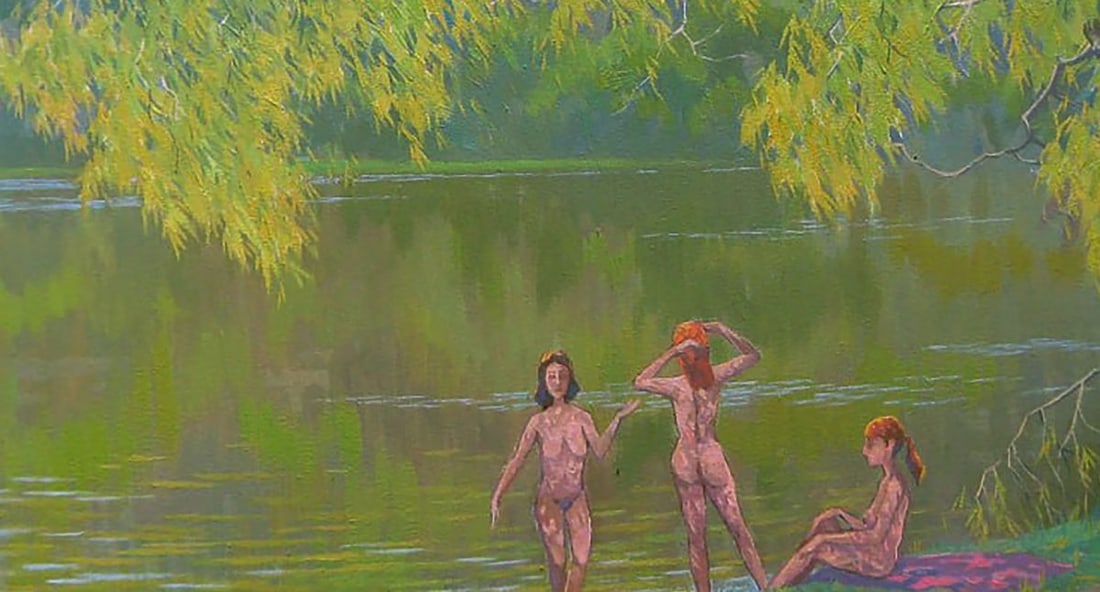 Oil painting Memories of summer Valery Savenets - 6