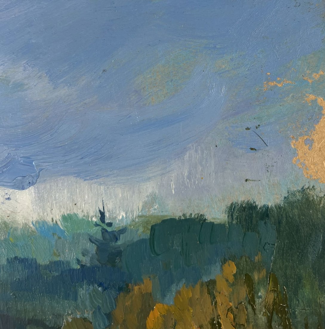 Oil painting Silent waters of the forest Yuriy Suprunchuk - 4