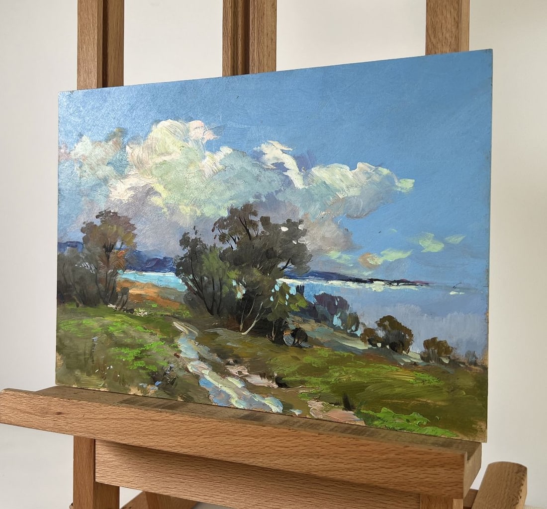 Oil painting The quiet harmony of nature Yuriy Suprunchuk - 2