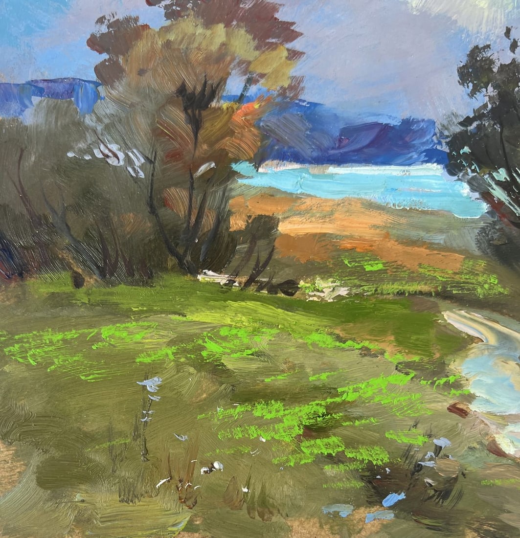 Oil painting The quiet harmony of nature Yuriy Suprunchuk - 7