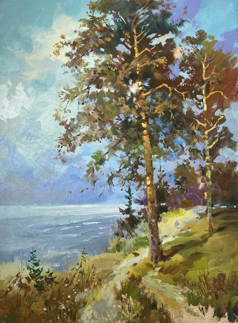 Oil painting Where the fairy tale lives Yuriy Suprunchuk - 3