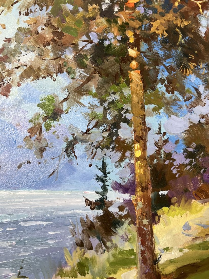 Oil painting Where the fairy tale lives Yuriy Suprunchuk - 6