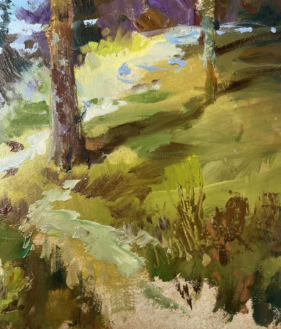 Oil painting Where the fairy tale lives Yuriy Suprunchuk - 8