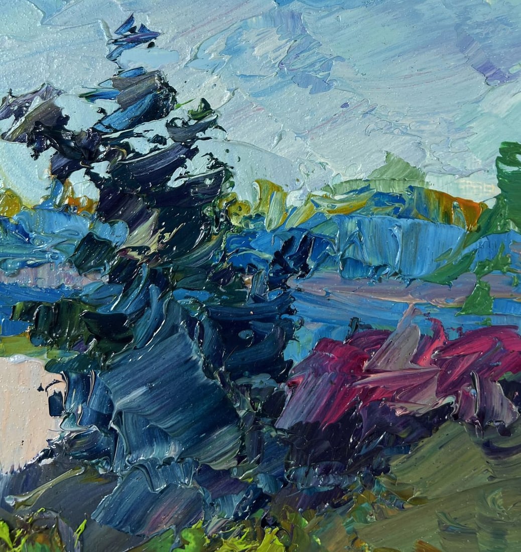 Oil painting The world is in water Boris Serdyuk - 4