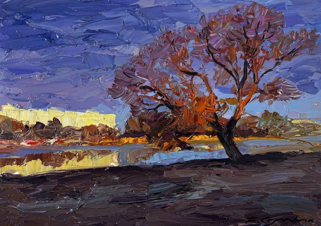 Oil painting Autumn September days Boris Serdyuk - 3