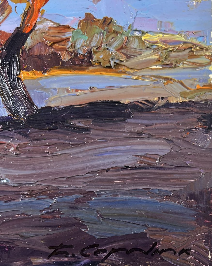 Oil painting Autumn September days Boris Serdyuk - 9