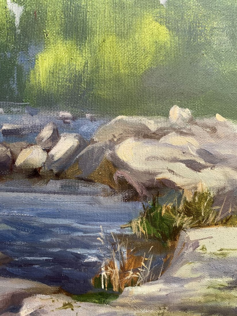 Oil painting Threshold to a dream Tatyana Derdey - 10