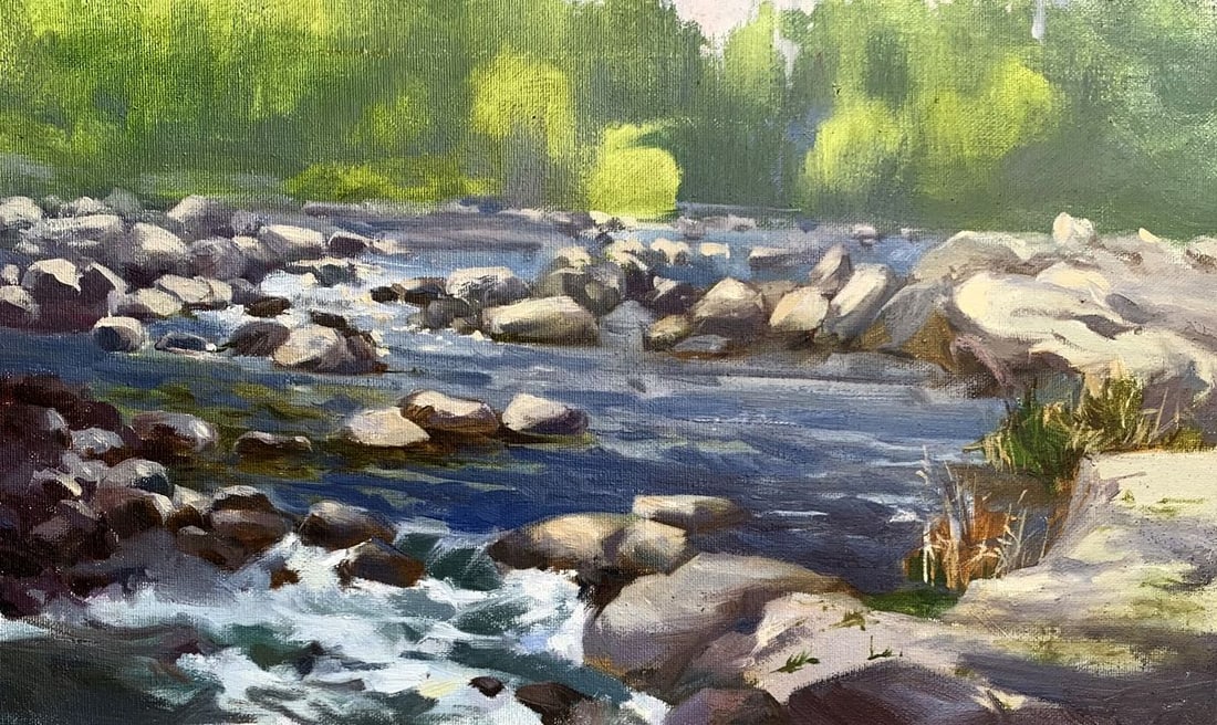 Oil painting Threshold to a dream Tatyana Derdey (1 of 12)