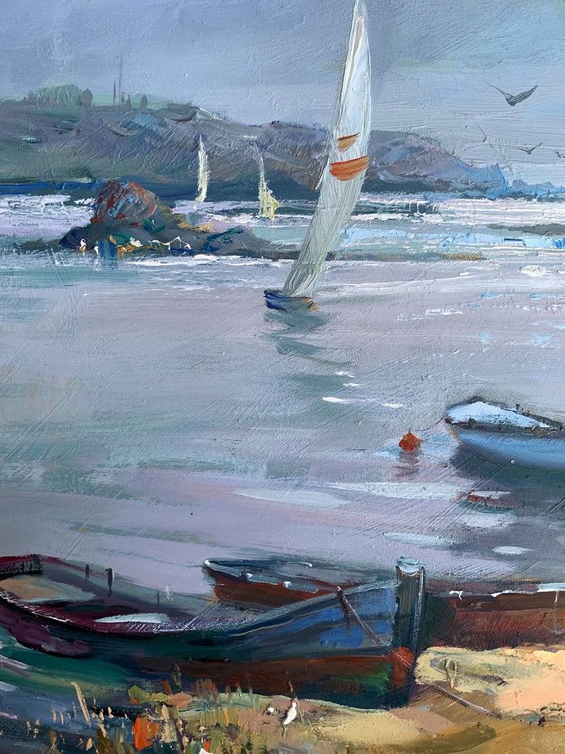 Oil painting Sailing club Yuriy Suprunchuk - 4
