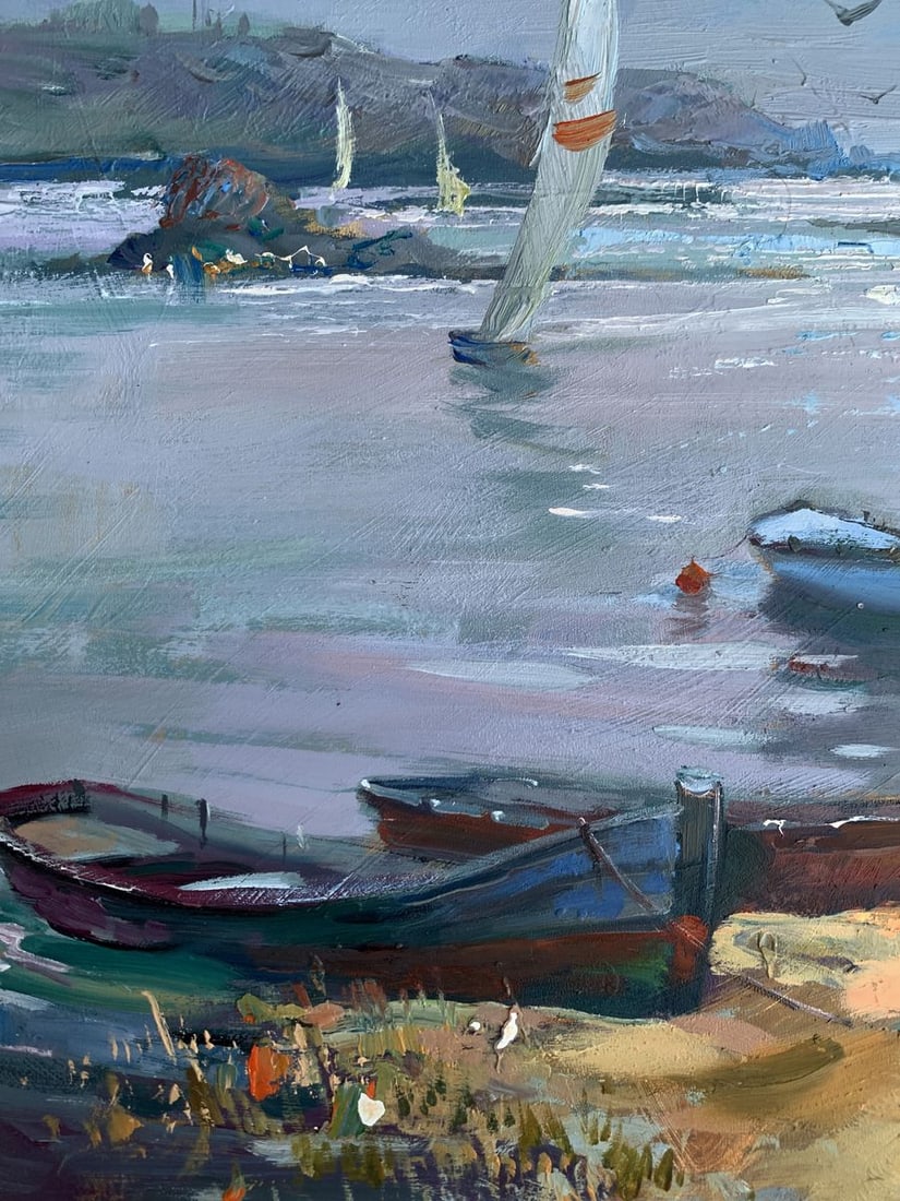 Oil painting Sailing club Yuriy Suprunchuk - 5