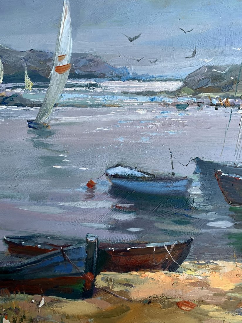 Oil painting Sailing club Yuriy Suprunchuk - 6