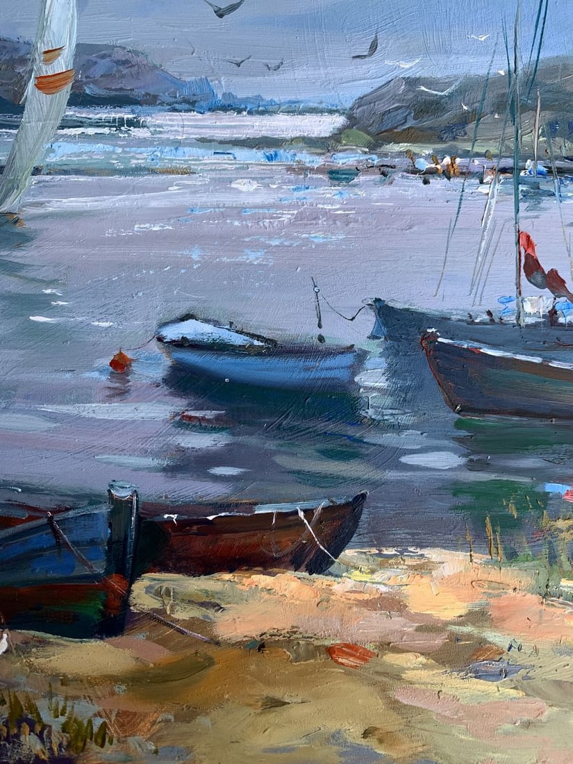 Oil painting Sailing club Yuriy Suprunchuk - 7