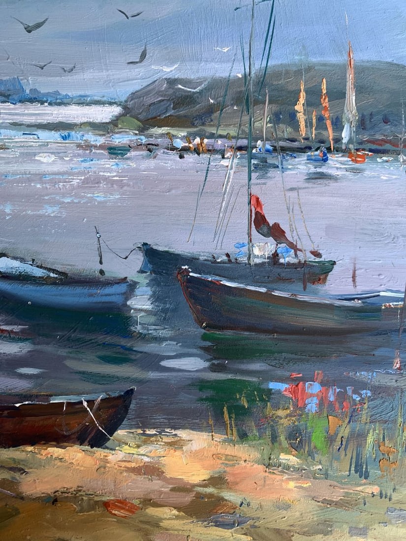 Oil painting Sailing club Yuriy Suprunchuk - 9